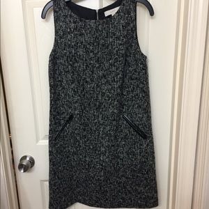 EUC Loft Size 8 Tweed Dress
